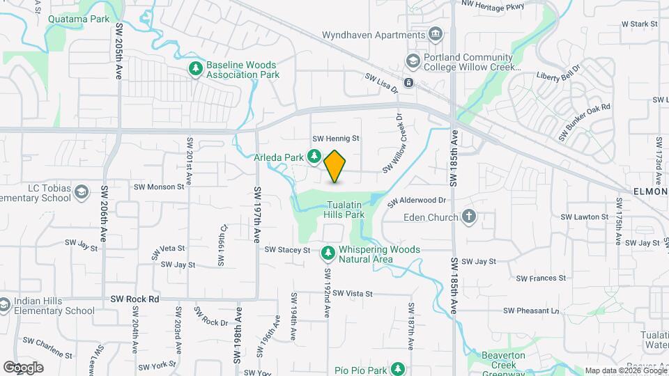 1005 SW 192nd Ct Map and Location Details