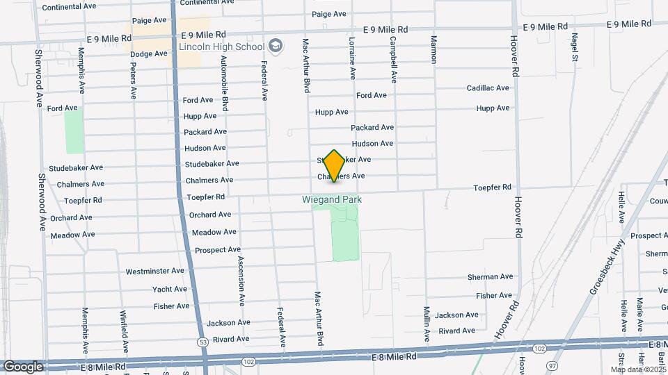 8671 Toepfer Rd Map and Location Details