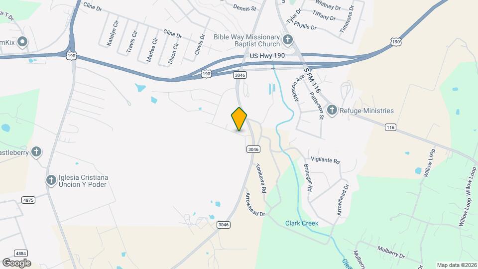 504 Adley Ave Map and Location Details