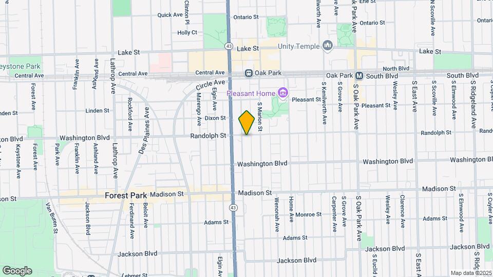 300 S Maple Ave Mapa y Detalles de la Ubicación