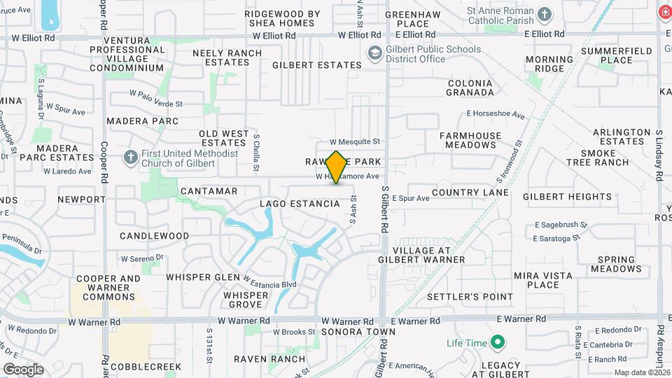 143 W Smoke Tree Rd Map and Location Details