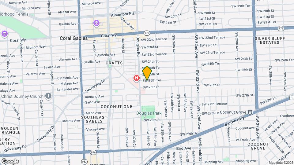 3666 SW 25th Ter Map and Location Details