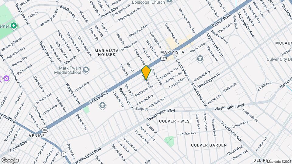 12706 Pacific Ave Map and Location Details