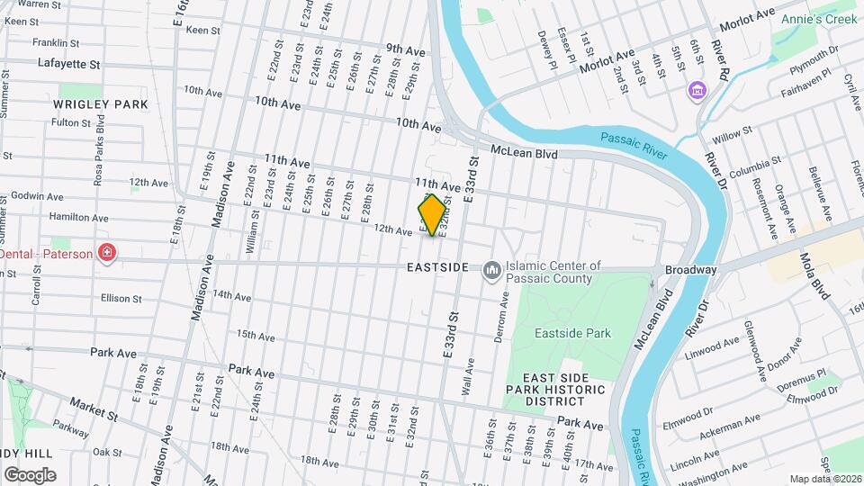 475 12th Ave Map and Location Details