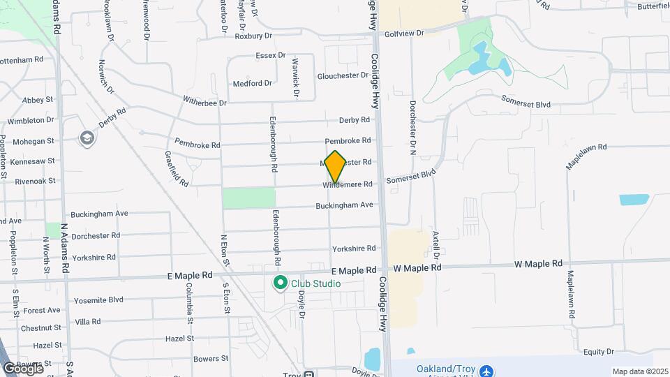 2626 Windemere Rd Map and Location Details