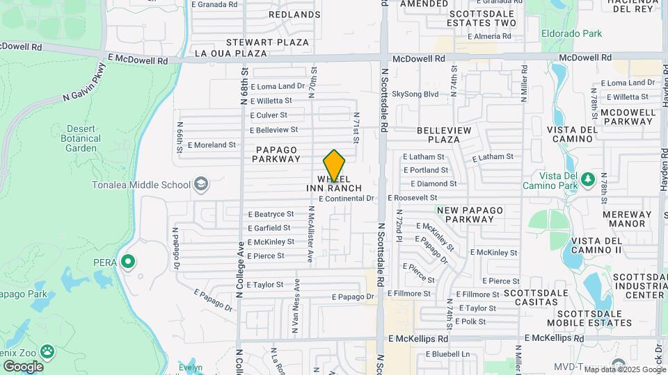 7050 E Ainsley May Way Map and Location Details