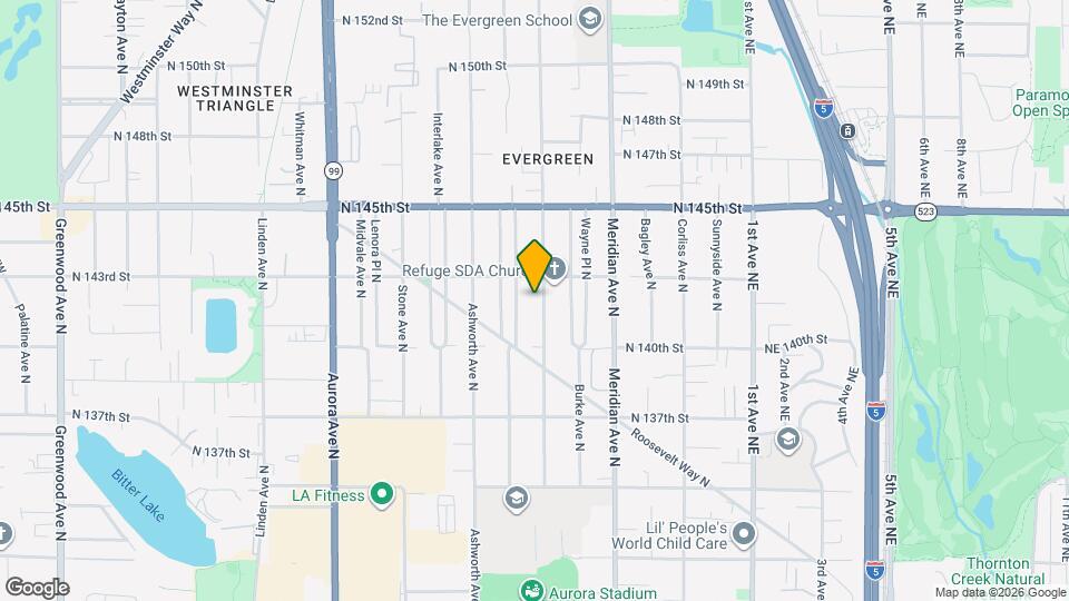 14041 Wallingford Ave N Map and Location Details
