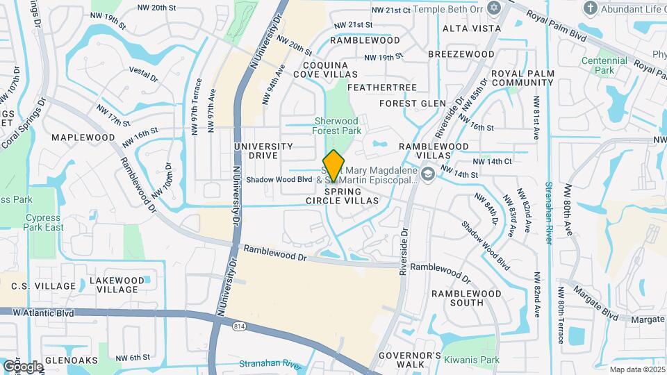 1378 NW 91st Ave Map and Location Details