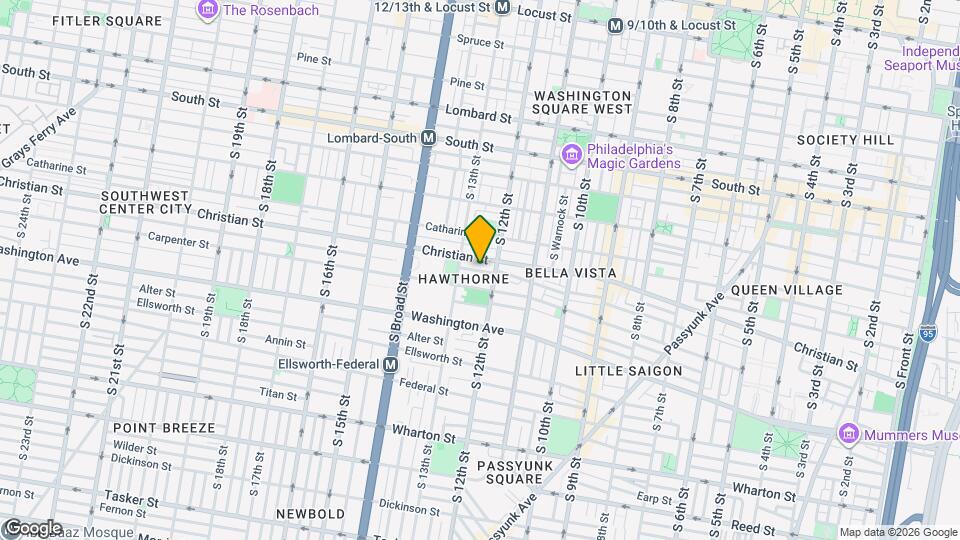 1221 Montrose St Map and Location Details