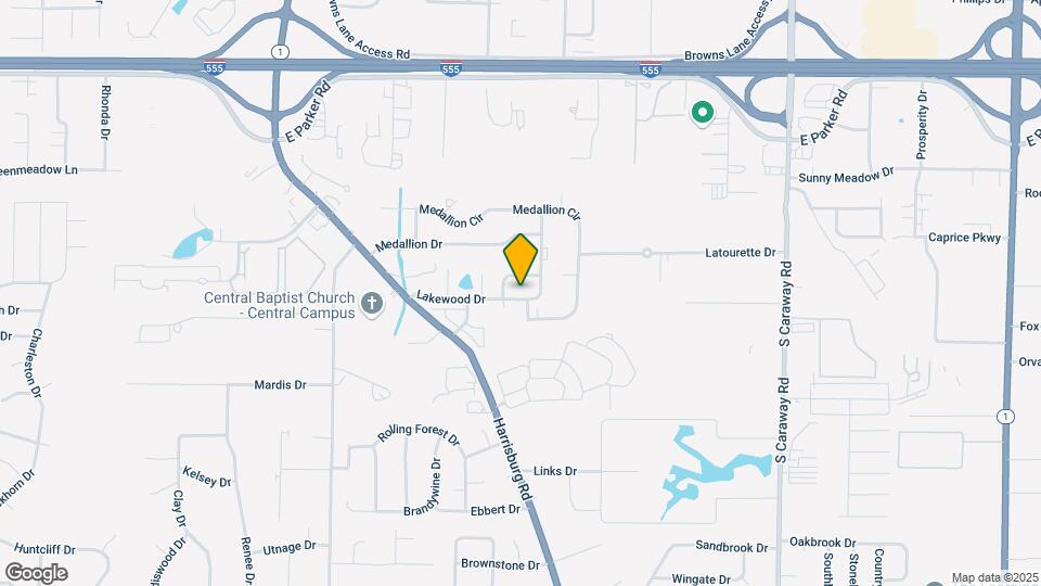 3710 Lakewood Dr Map and Location Details