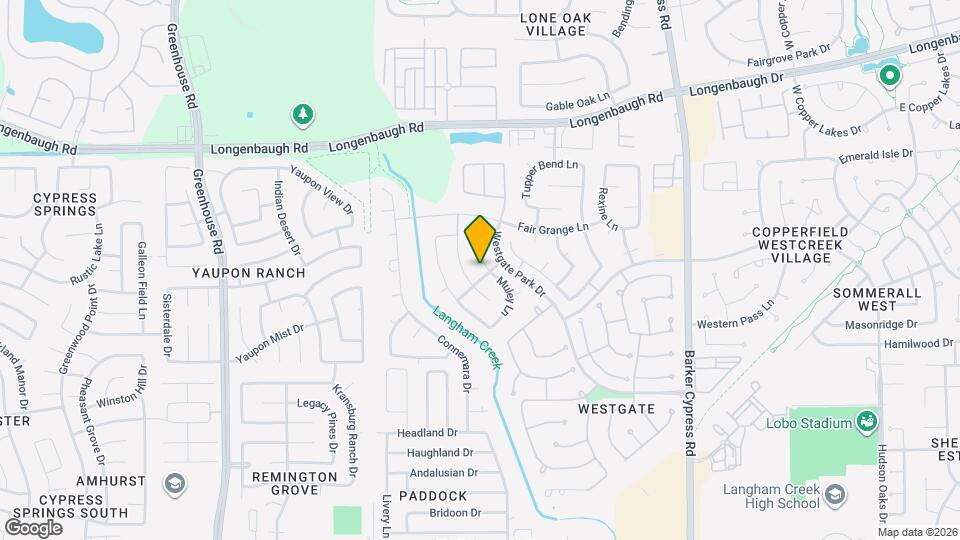 7707 Muley Ln Map and Location Details