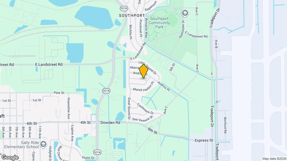 3122 Eleuthera Ln, Unit Apt 101 Map and Location Details