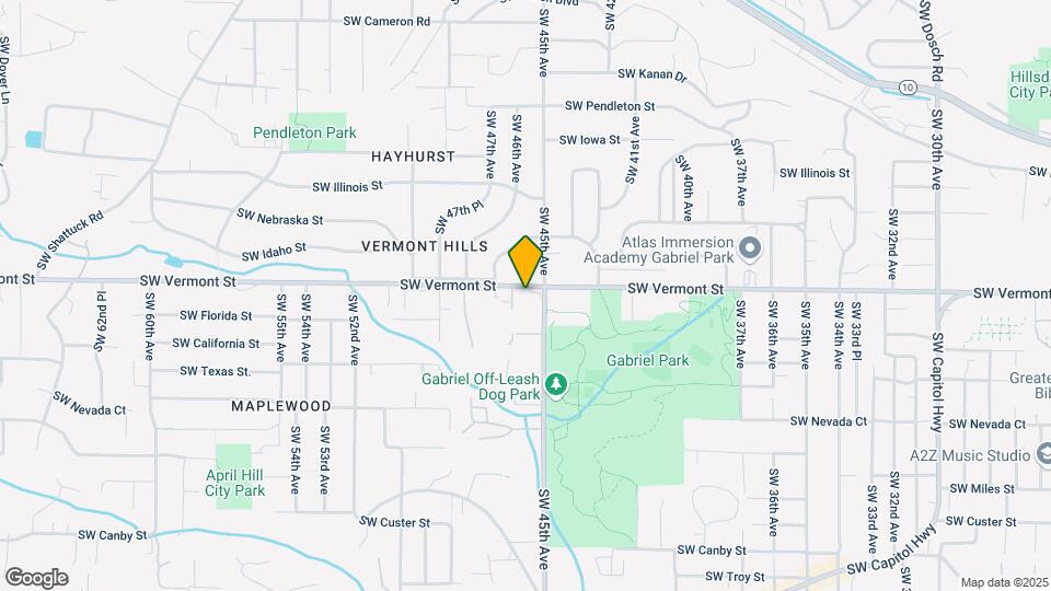 4534 Vermont St Map and Location Details