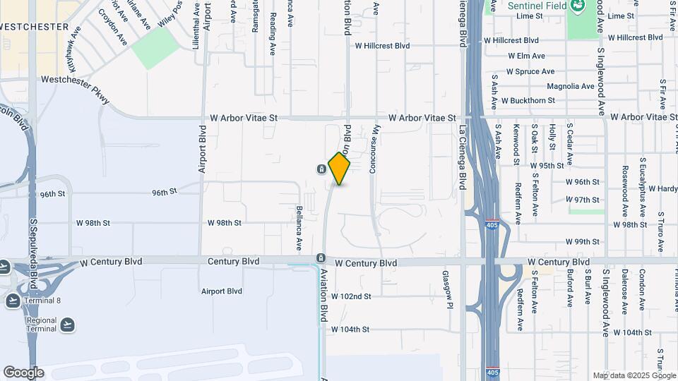 9628 Aviation Blvd Map and Location Details