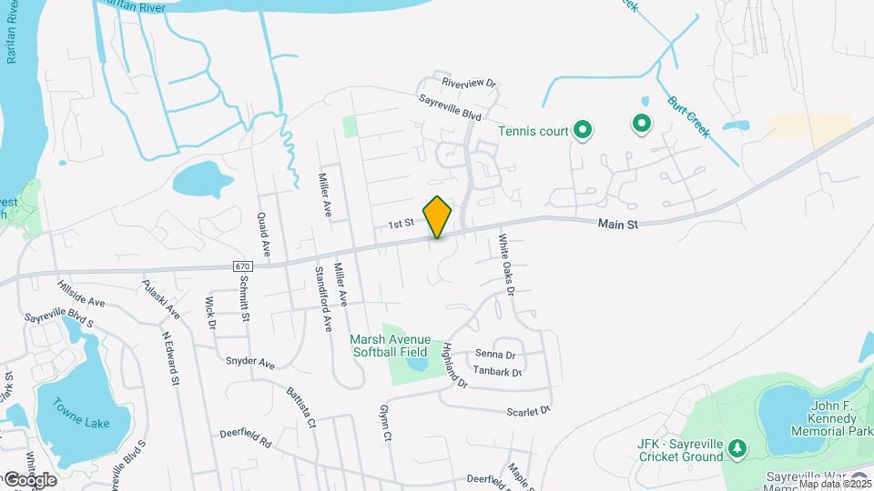 610 Main St-Unit -A&B Map and Location Details