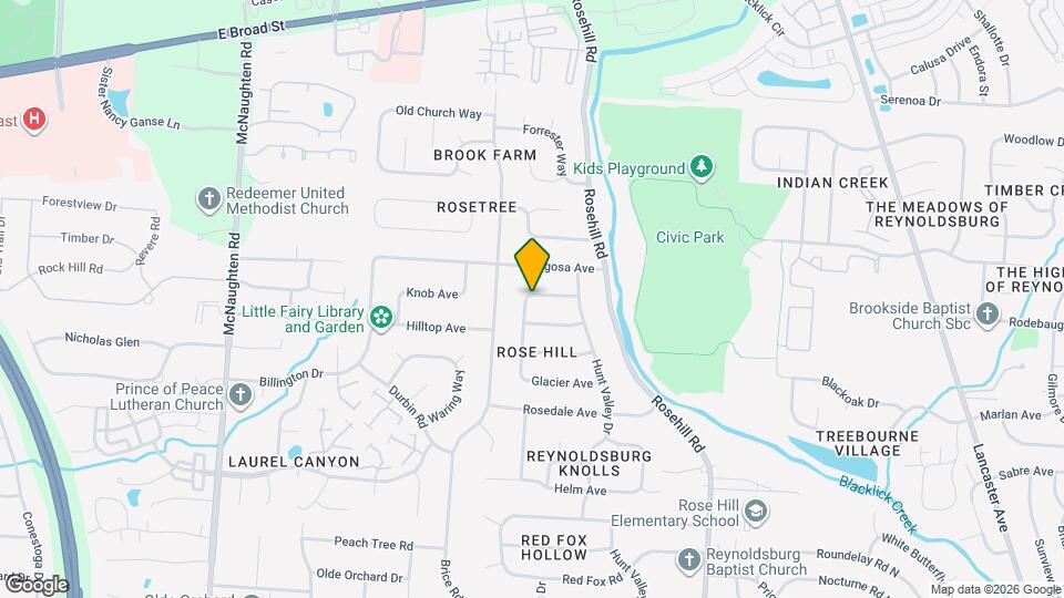 6571 Schenk Ave, Unit 1 Map and Location Details