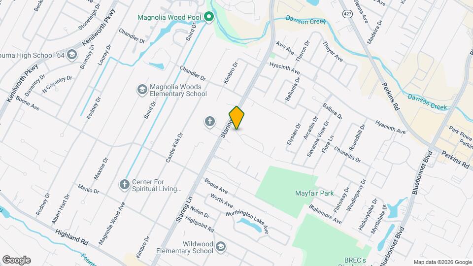 8840 Southlawn Dr Map and Location Details