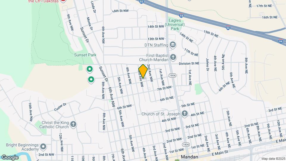312 8th St NW Map and Location Details