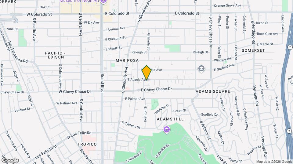 1006 Boynton St Map and Location Details