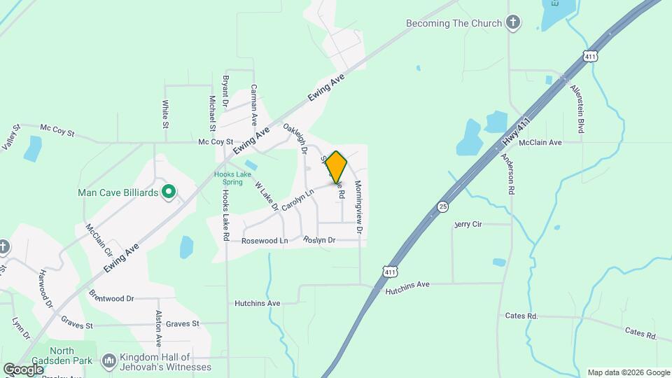 303 Springdale Rd Map and Location Details