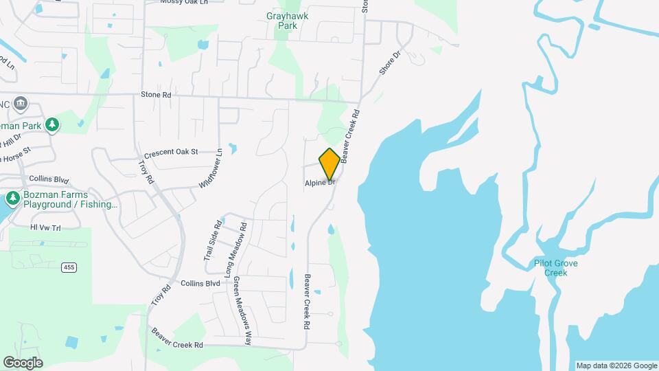 380 Alpine Dr Map and Location Details