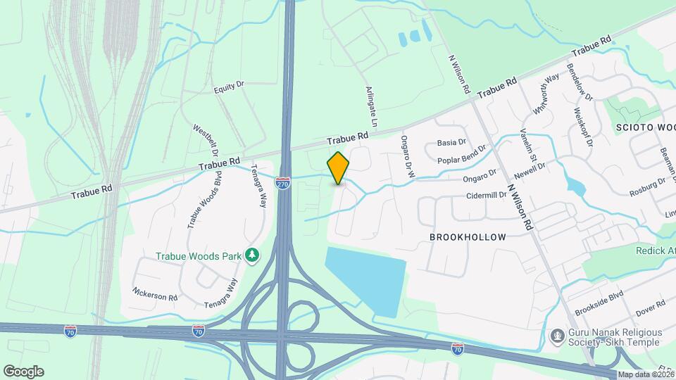 1417 Wild Oats Dr Map and Location Details