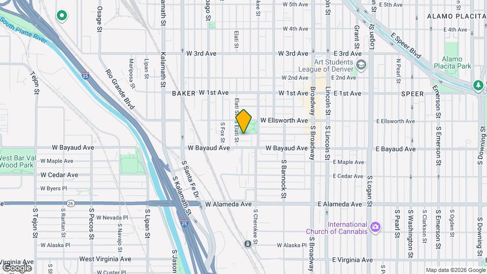 356 W Archer Pl Map and Location Details