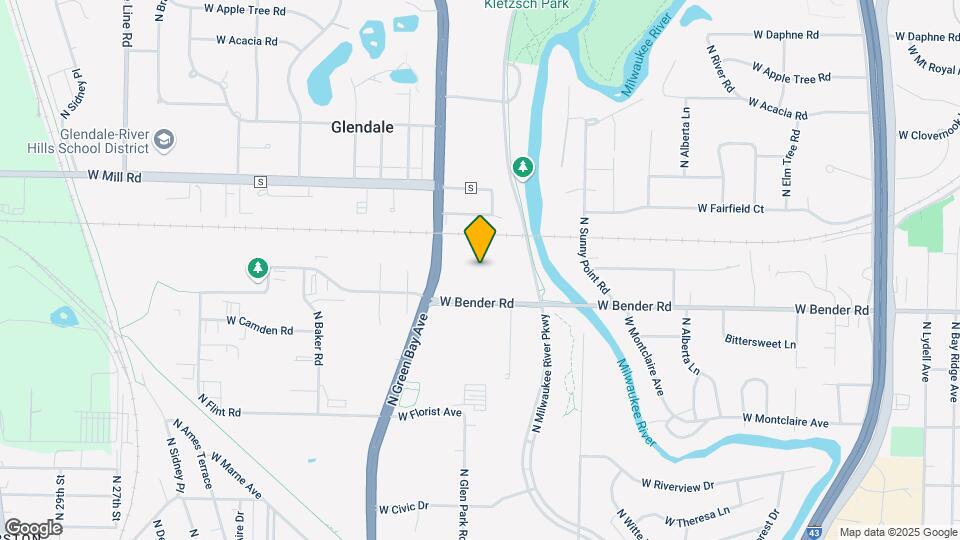 1616 W Bender Rd Map and Location Details
