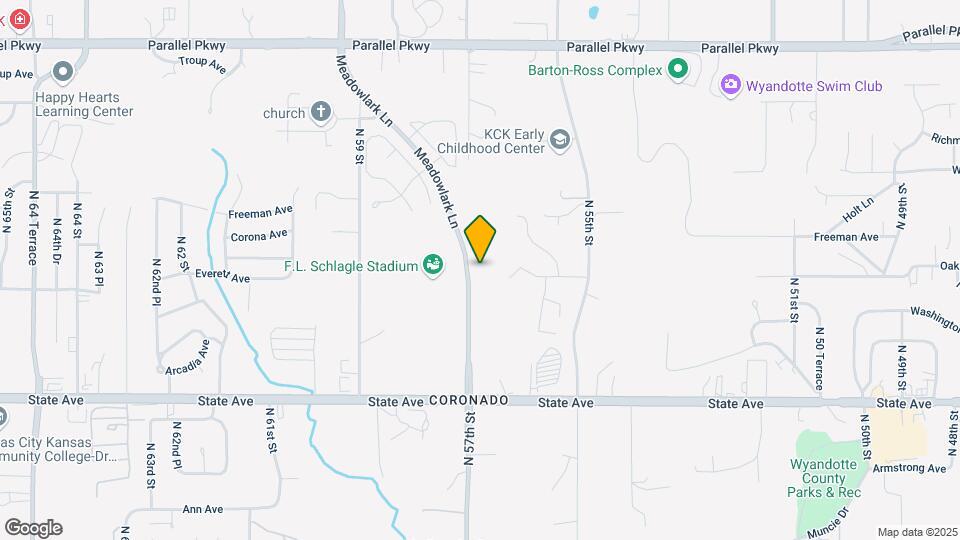 1455 Meadowlark Ln Map and Location Details