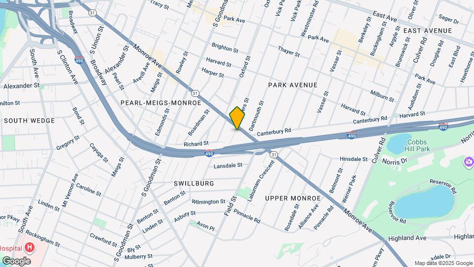 749 Monroe Ave Map and Location Details