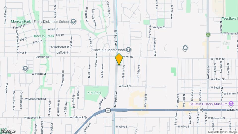 420 N 19th Ave Map and Location Details