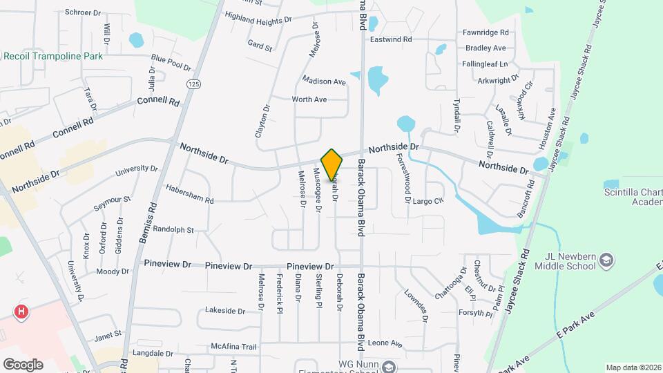 2512 Deborah Dr Map and Location Details