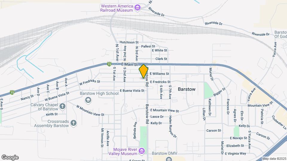 401 E Fredricks St Map and Location Details