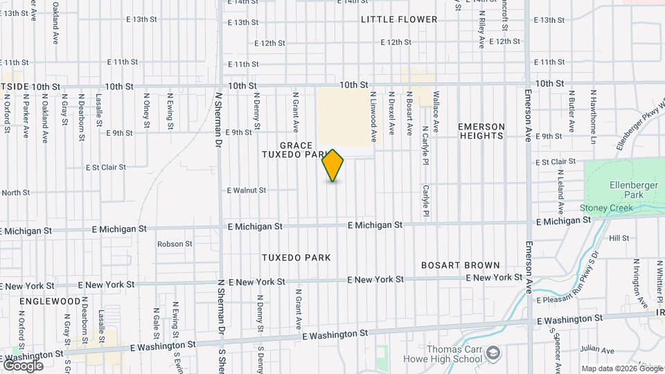 642 N Colorado Ave Map and Location Details