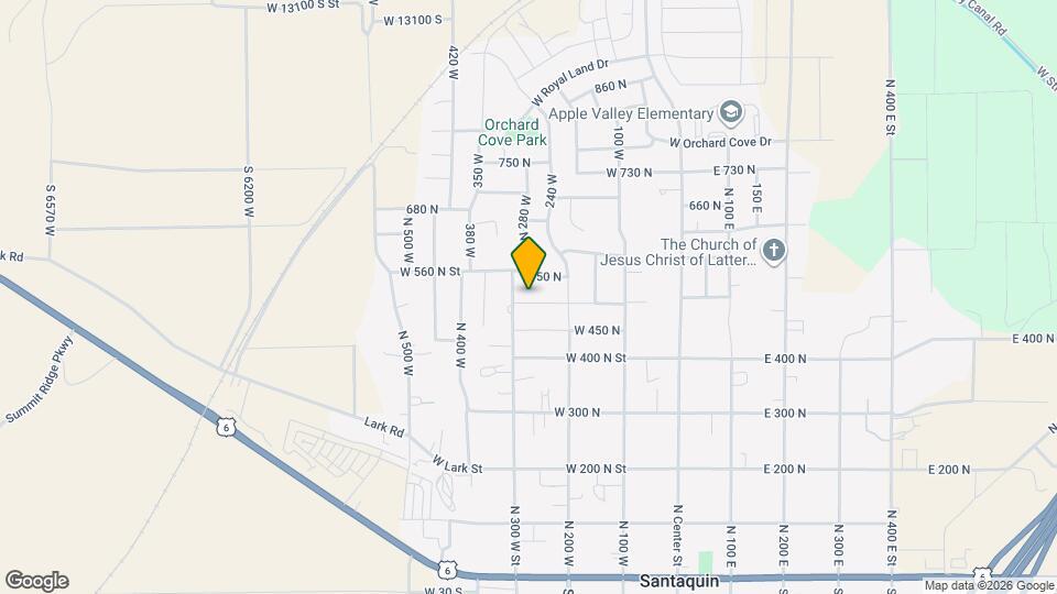 274 W 500 N St Map and Location Details
