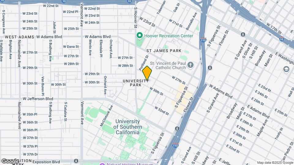 925 W 30th St Map and Location Details