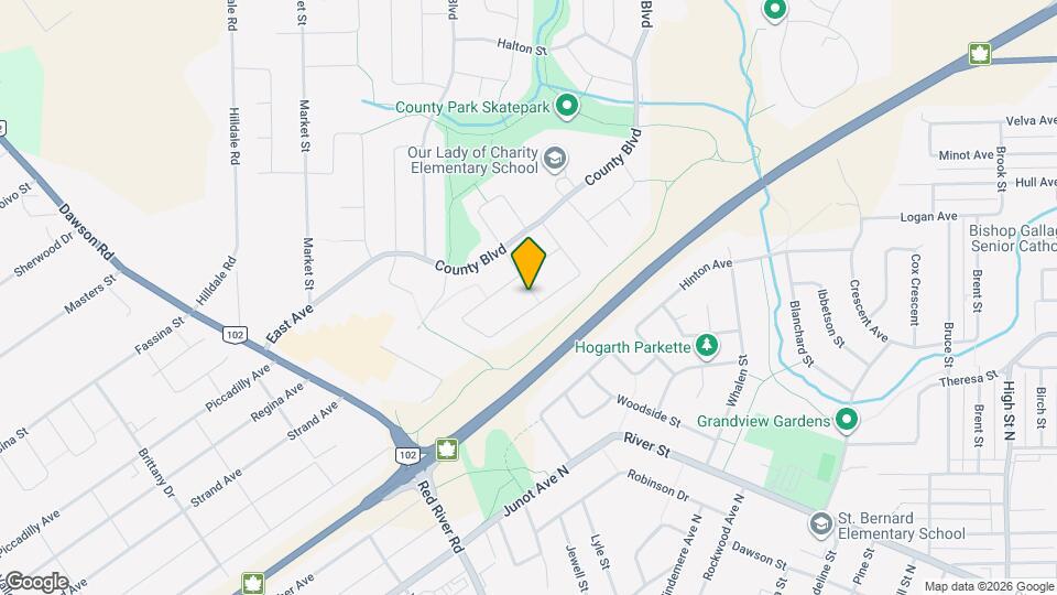 366 Wentworth Crescent Map and Location Details