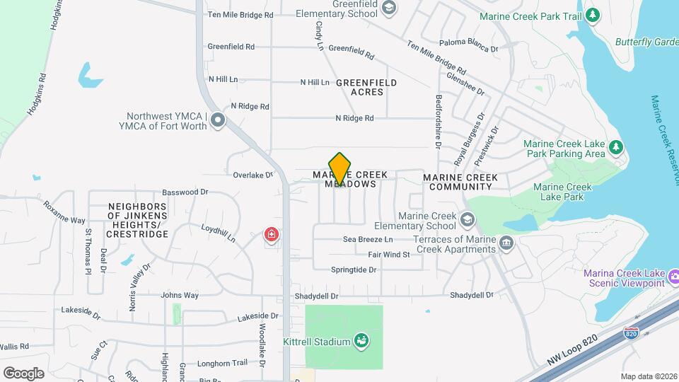 5020 Woodmeadow Dr Map and Location Details