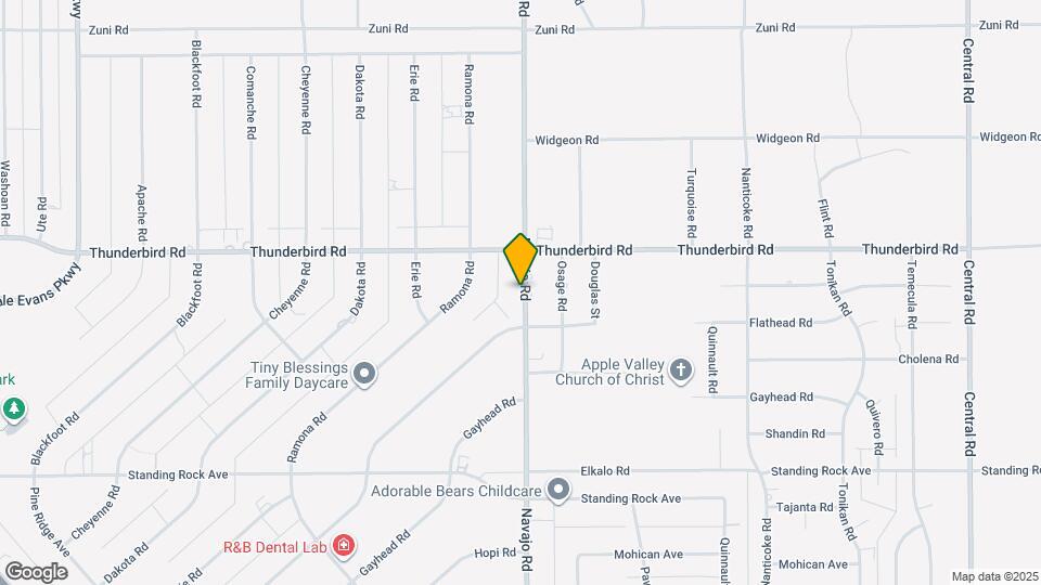 15218 Navajo Rd Map and Location Details