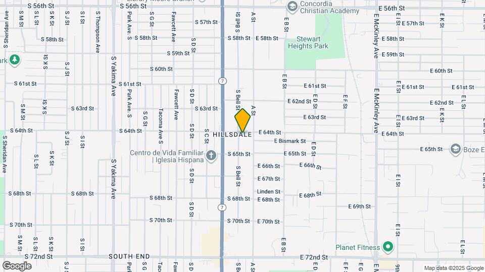 118 S 64th St Map and Location Details