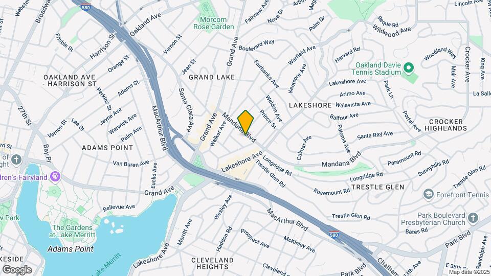 537 Mandana Blvd Mapa y Detalles de la Ubicación