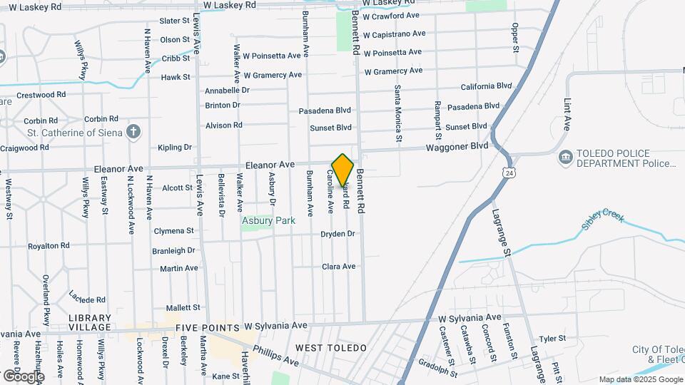 4407 Packard Rd Map and Location Details