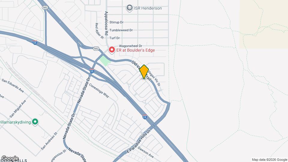 1596 Ward Frontier Ln Map and Location Details