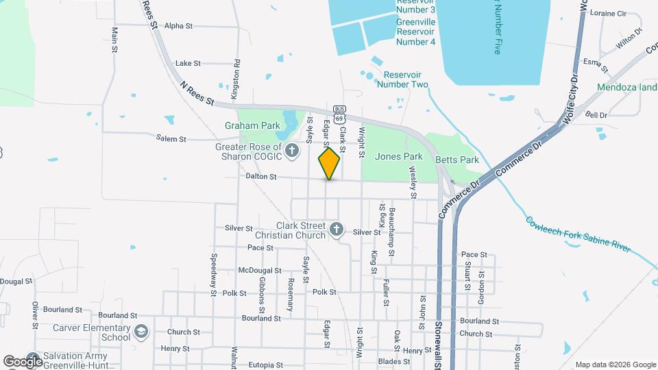 3333 Dalton St Map and Location Details