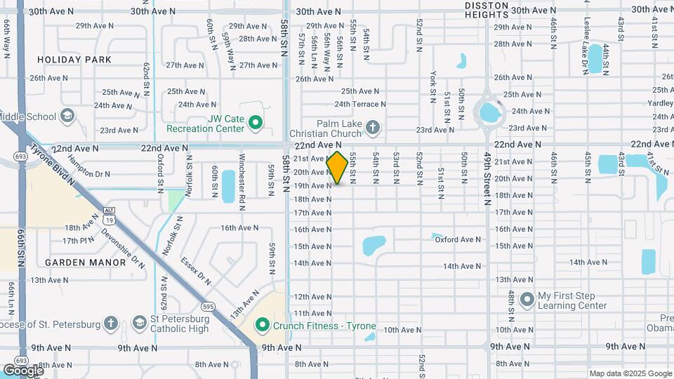 5542 19th Ave N Map and Location Details