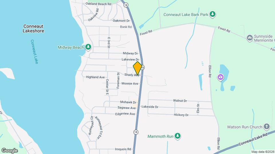 12189 Shady Ave Map and Location Details