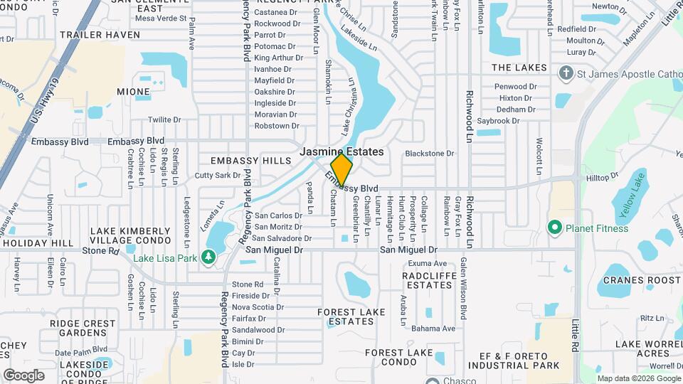 9205 Suffolk Ln Map and Location Details