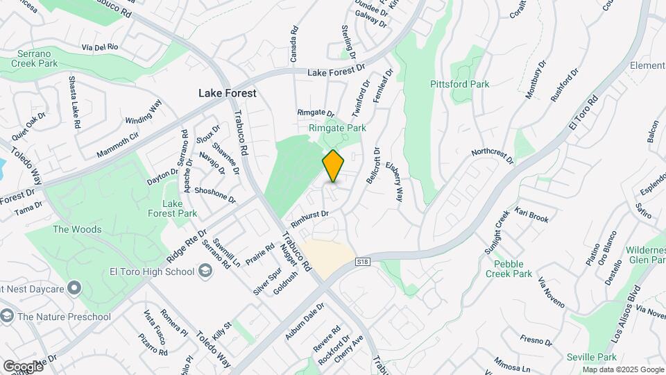 25761 Le Parc, Unit 89 Map and Location Details