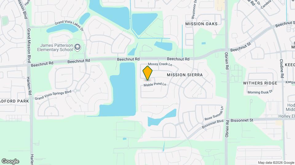 18302 Mable Pond Ln Map and Location Details