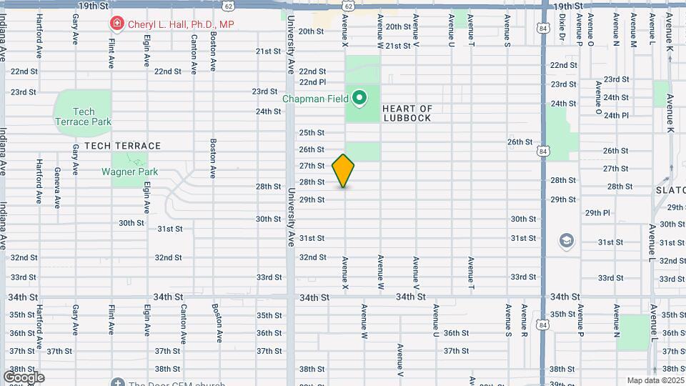 2402 29th St Map and Location Details